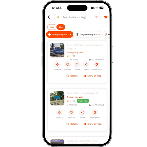 Floating mobile preview
